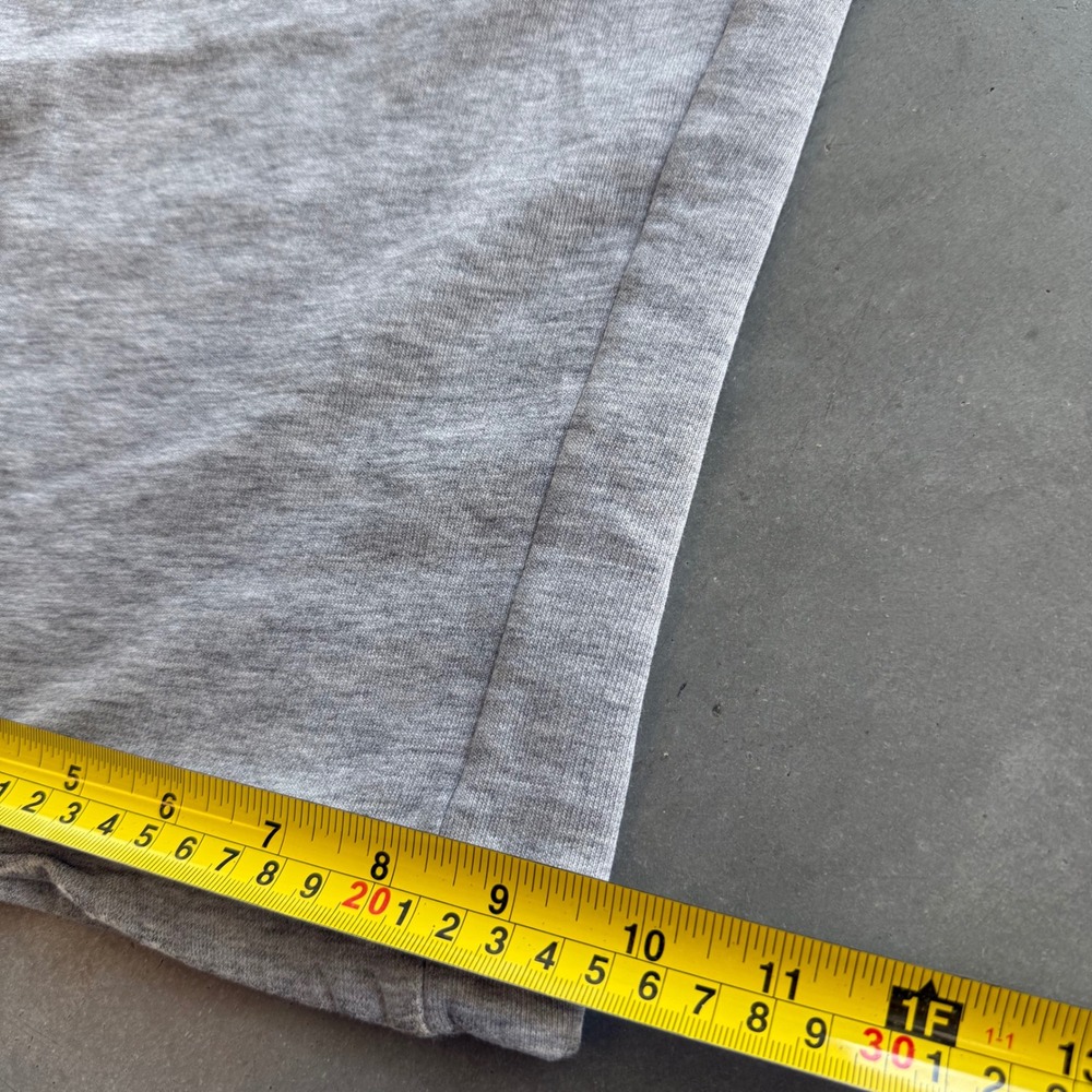 Nike Mens Grey Fleece Wide Leg Sweatpants Drawstring Pockets Large - Picture 4 of 4